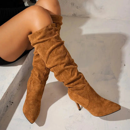 Point Toe Stiletto Boots