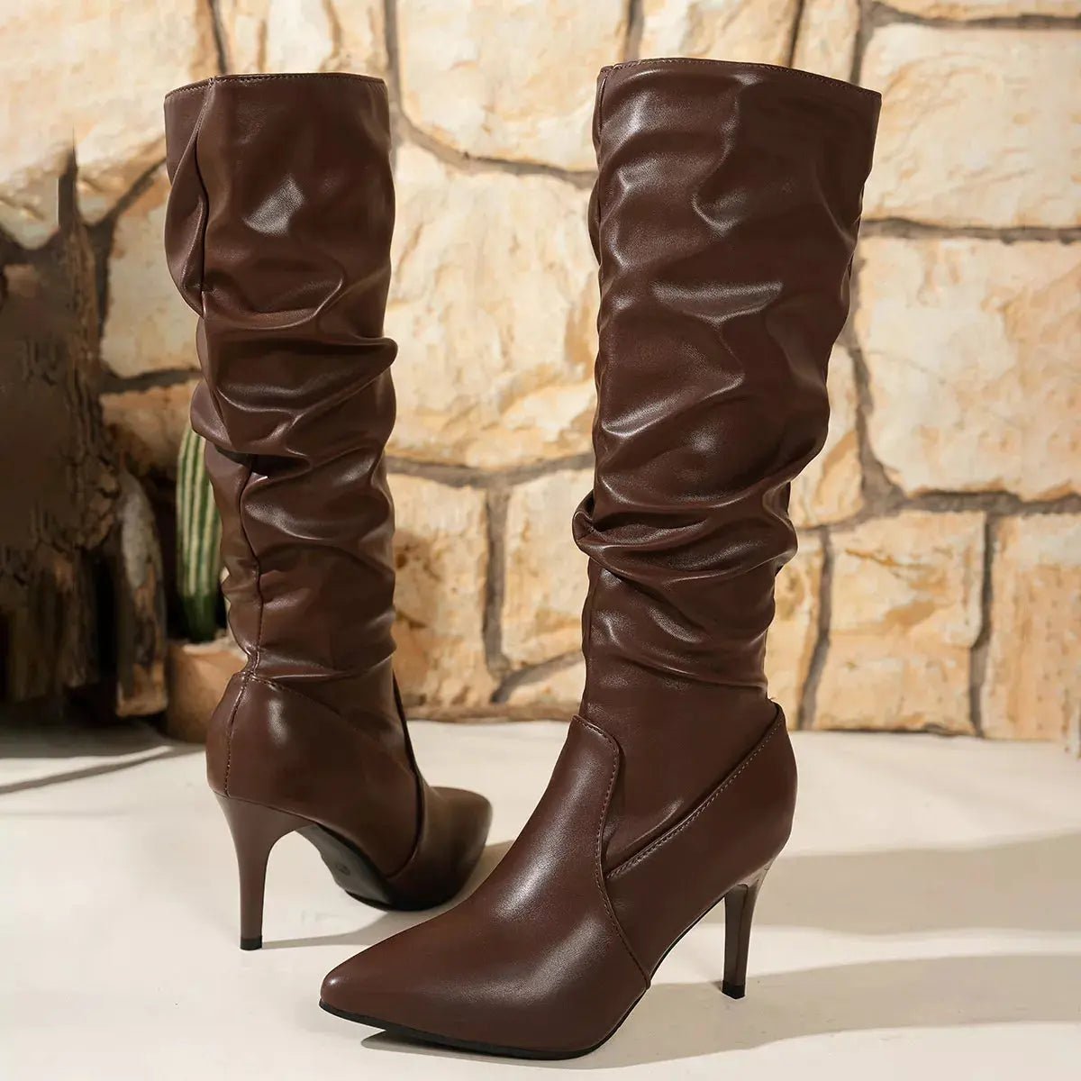 Point Toe Stiletto Boots