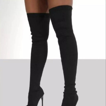 Point Toe Stiletto Boots