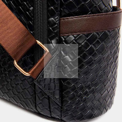 PU Leather Backpack Bag