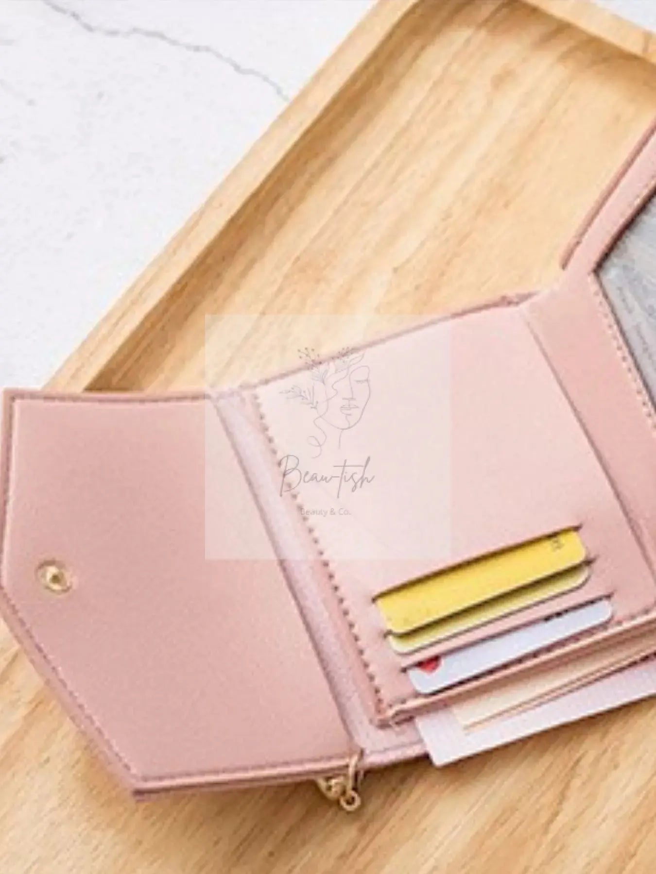 PU Leather Tassel Wallet