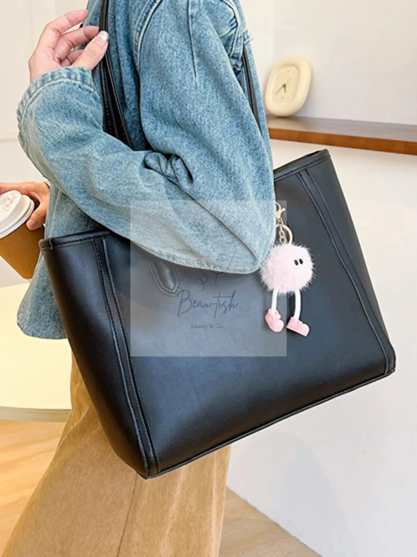 PU Leather Tote Bag