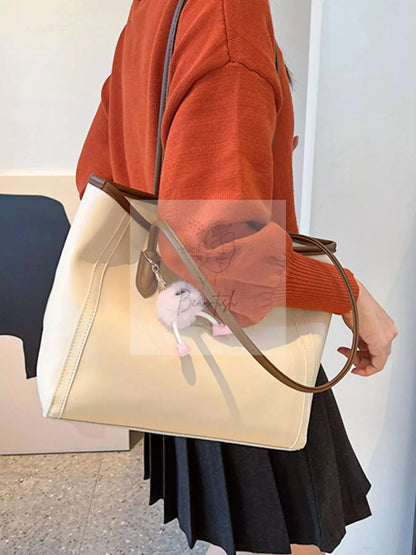PU Leather Tote Bag