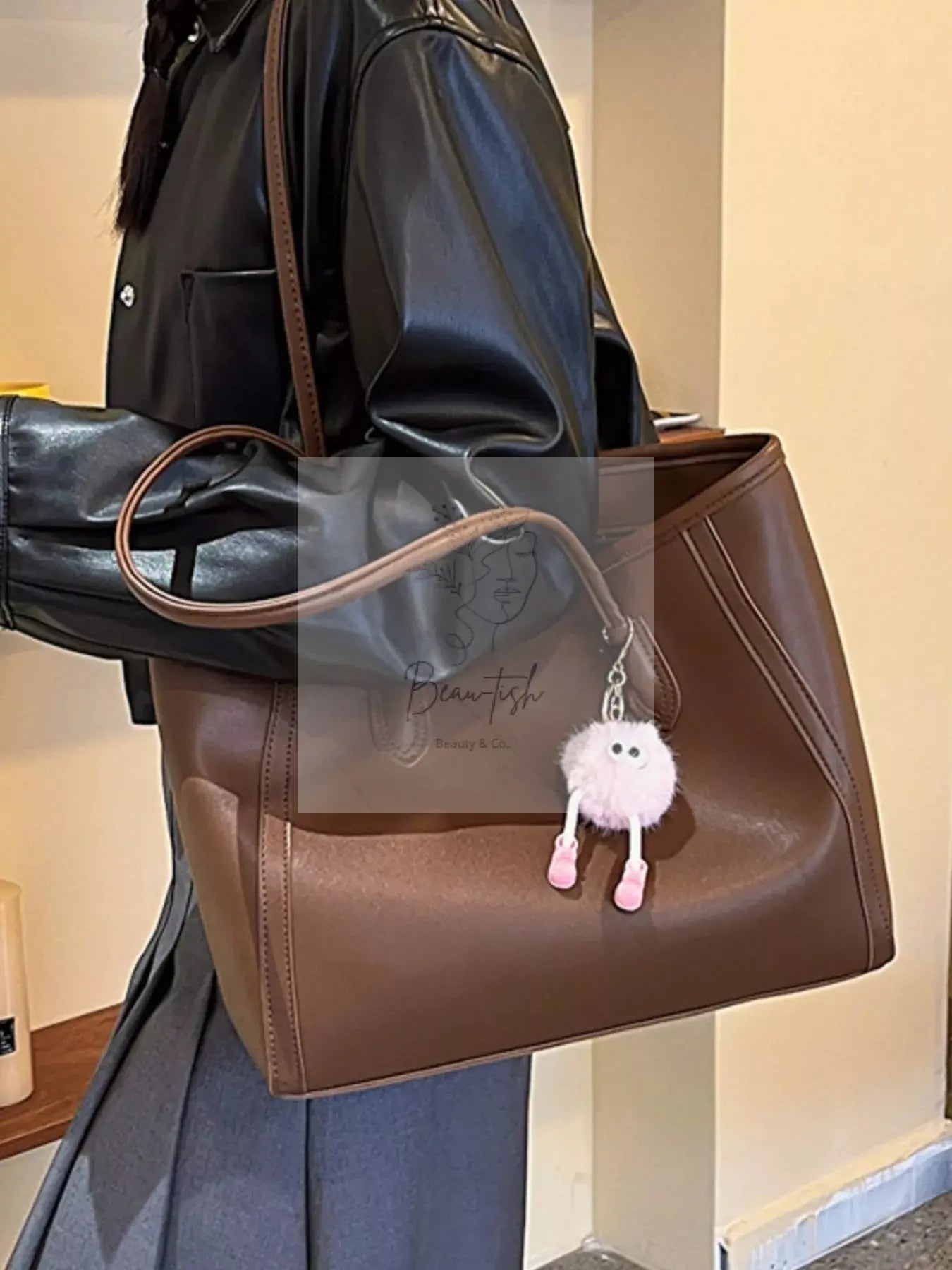 PU Leather Tote Bag