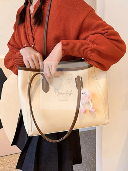 PU Leather Tote Bag