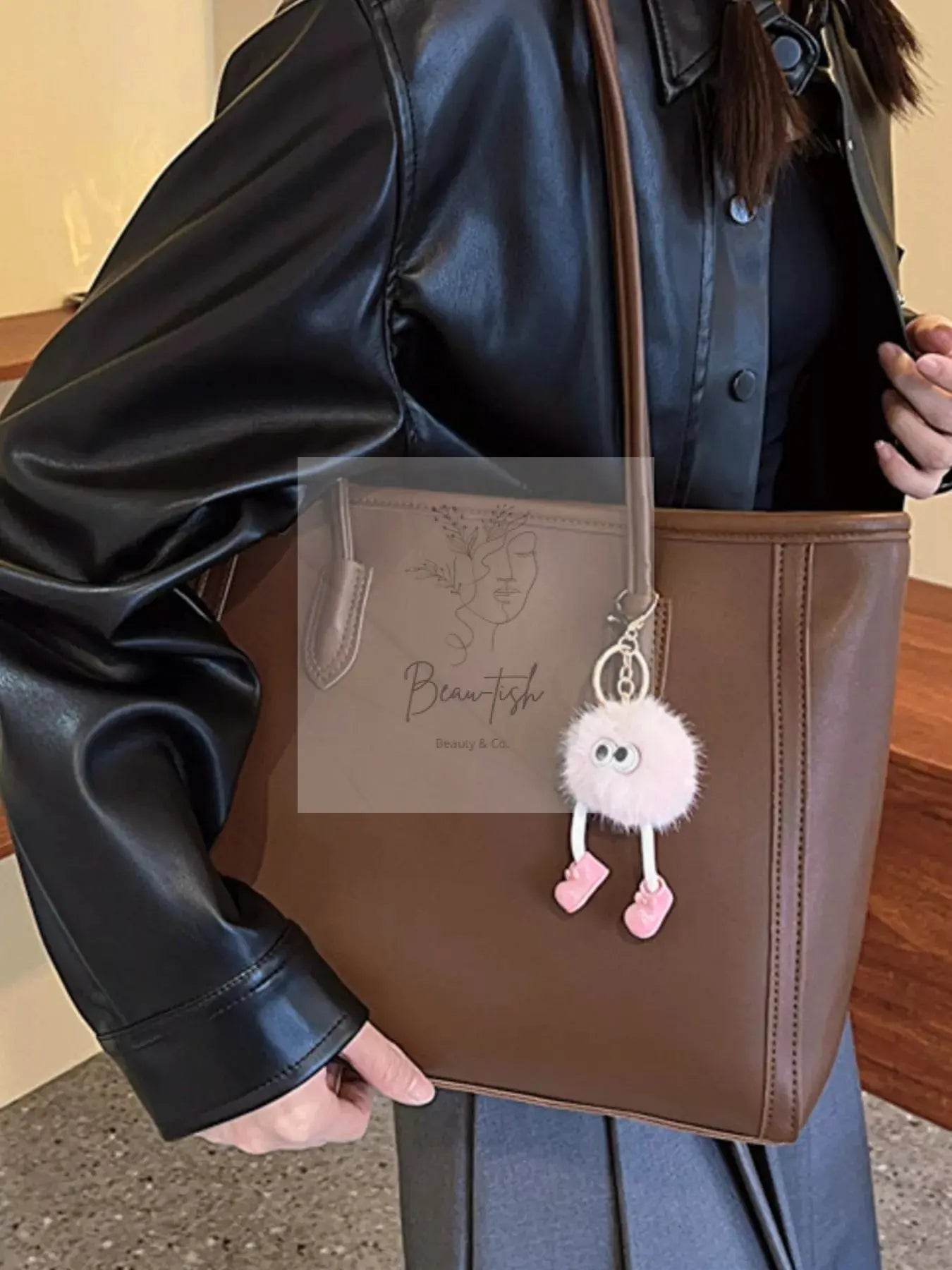 PU Leather Tote Bag