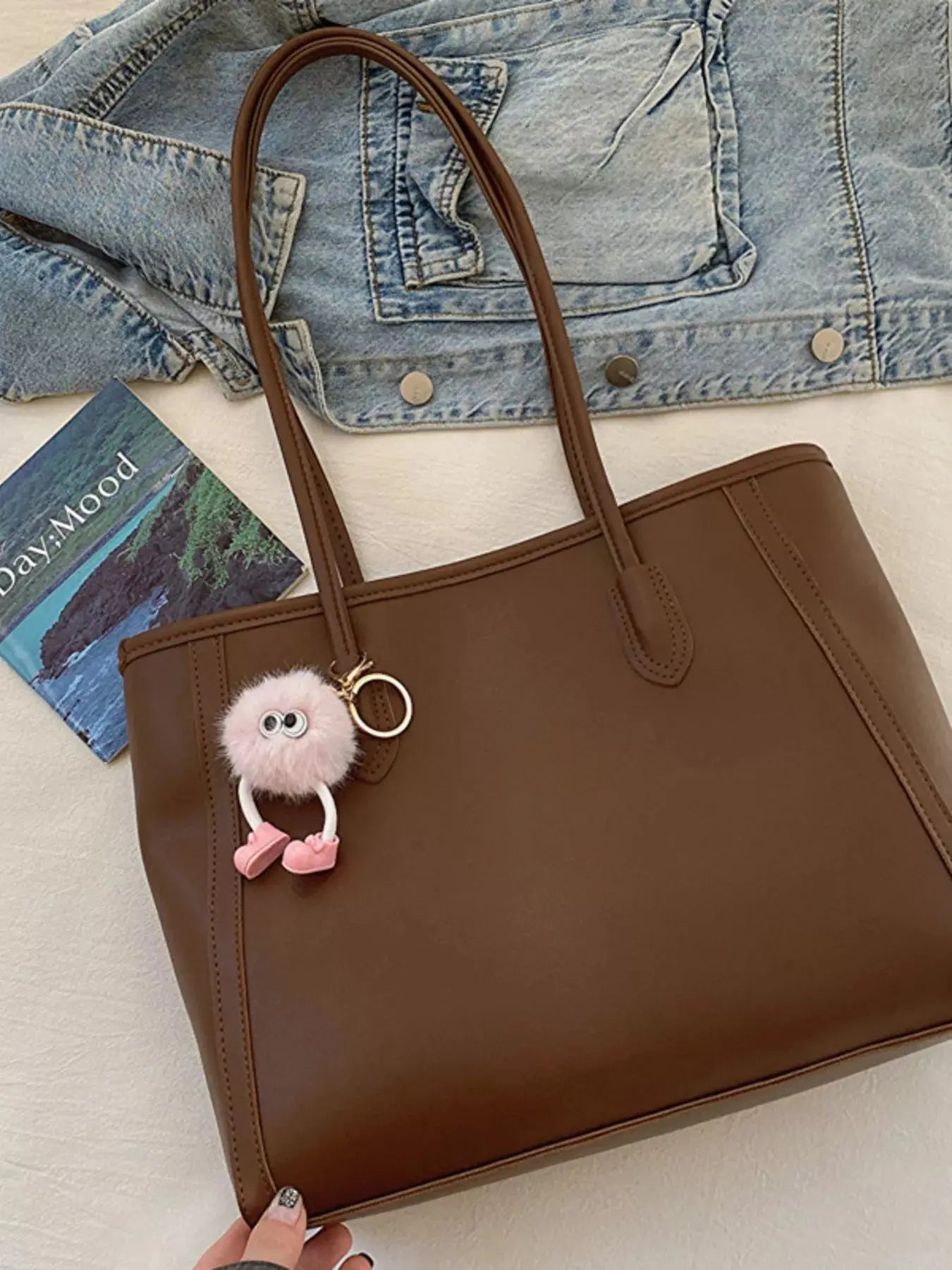 PU Leather Tote Bag
