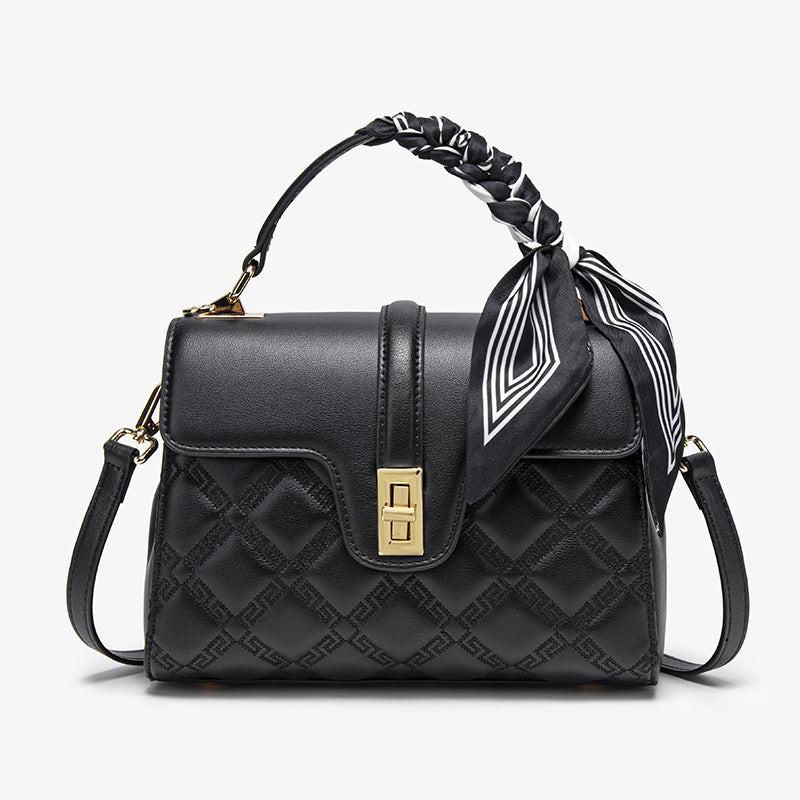 Quilted Leather Crossbody Bag