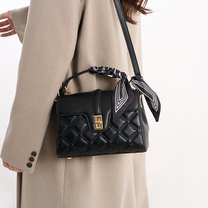 Quilted Leather Crossbody Bag