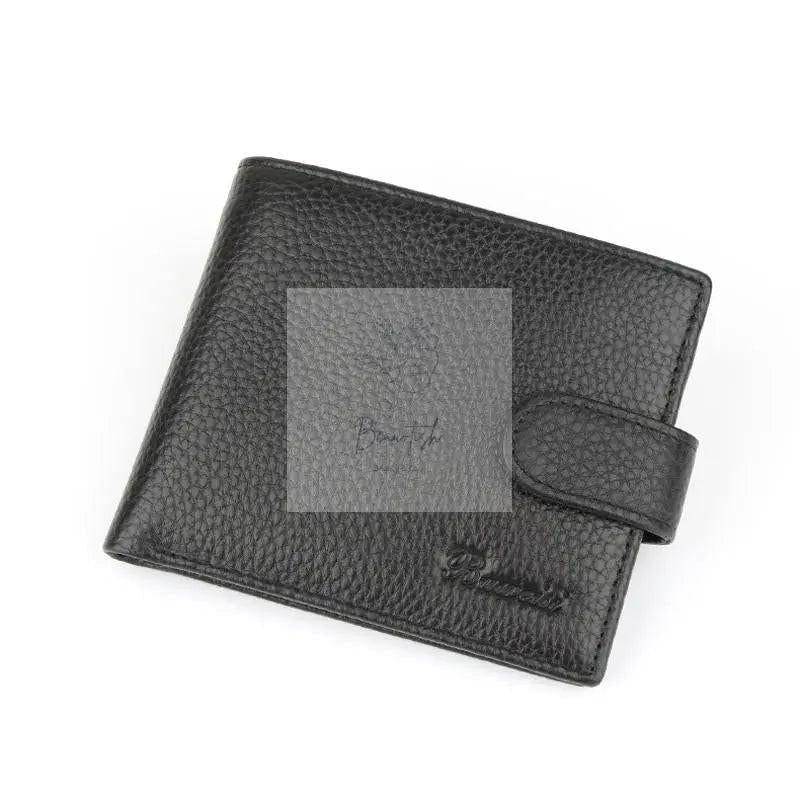Rfid-protected Men Wallet - Secure & Stylish