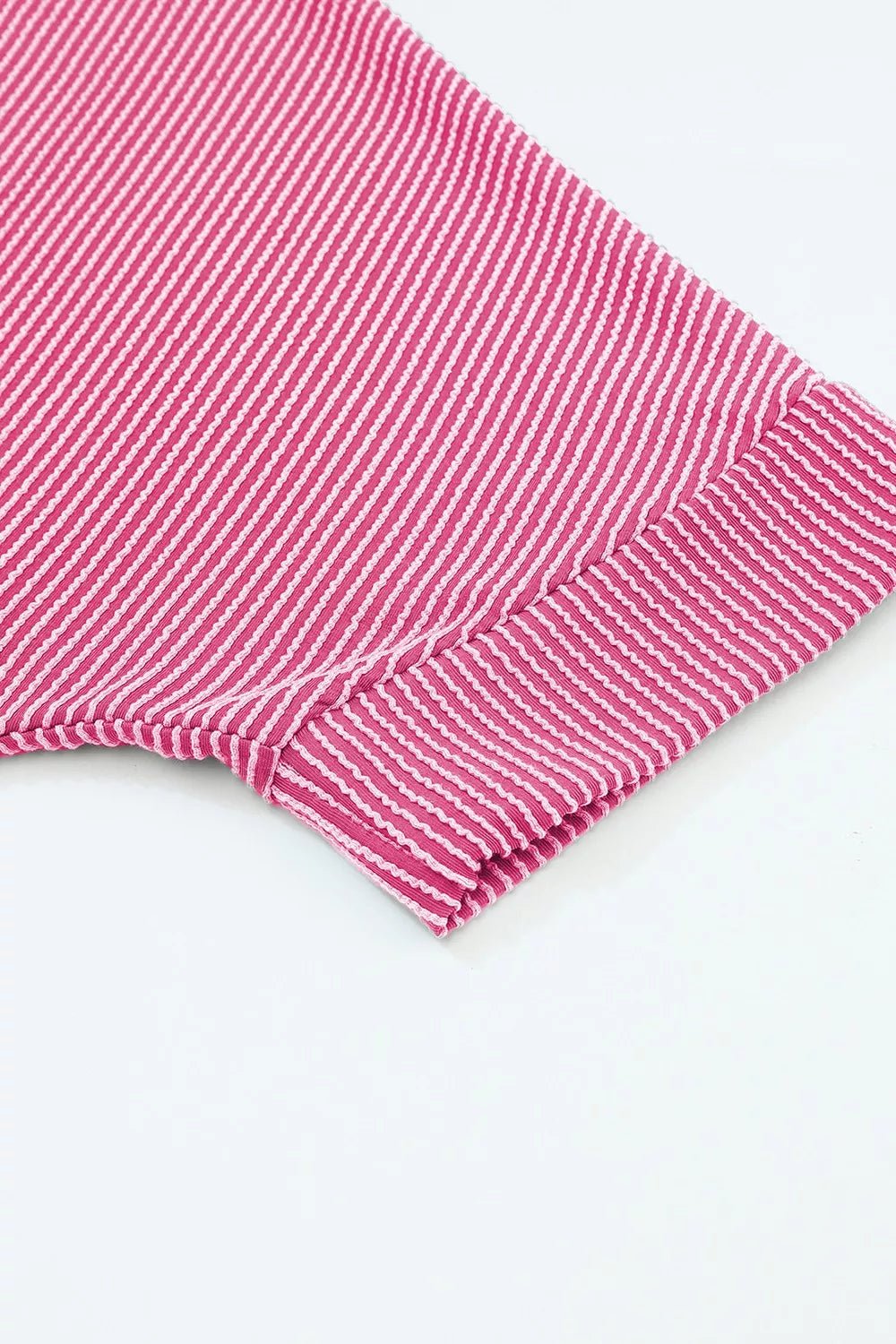 Ribbed Knit Off-Shoulder Blouse