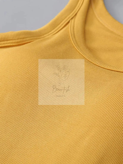 Round Neck Tank with Bra