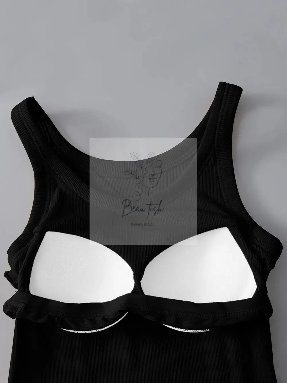 Round Neck Tank with Bra
