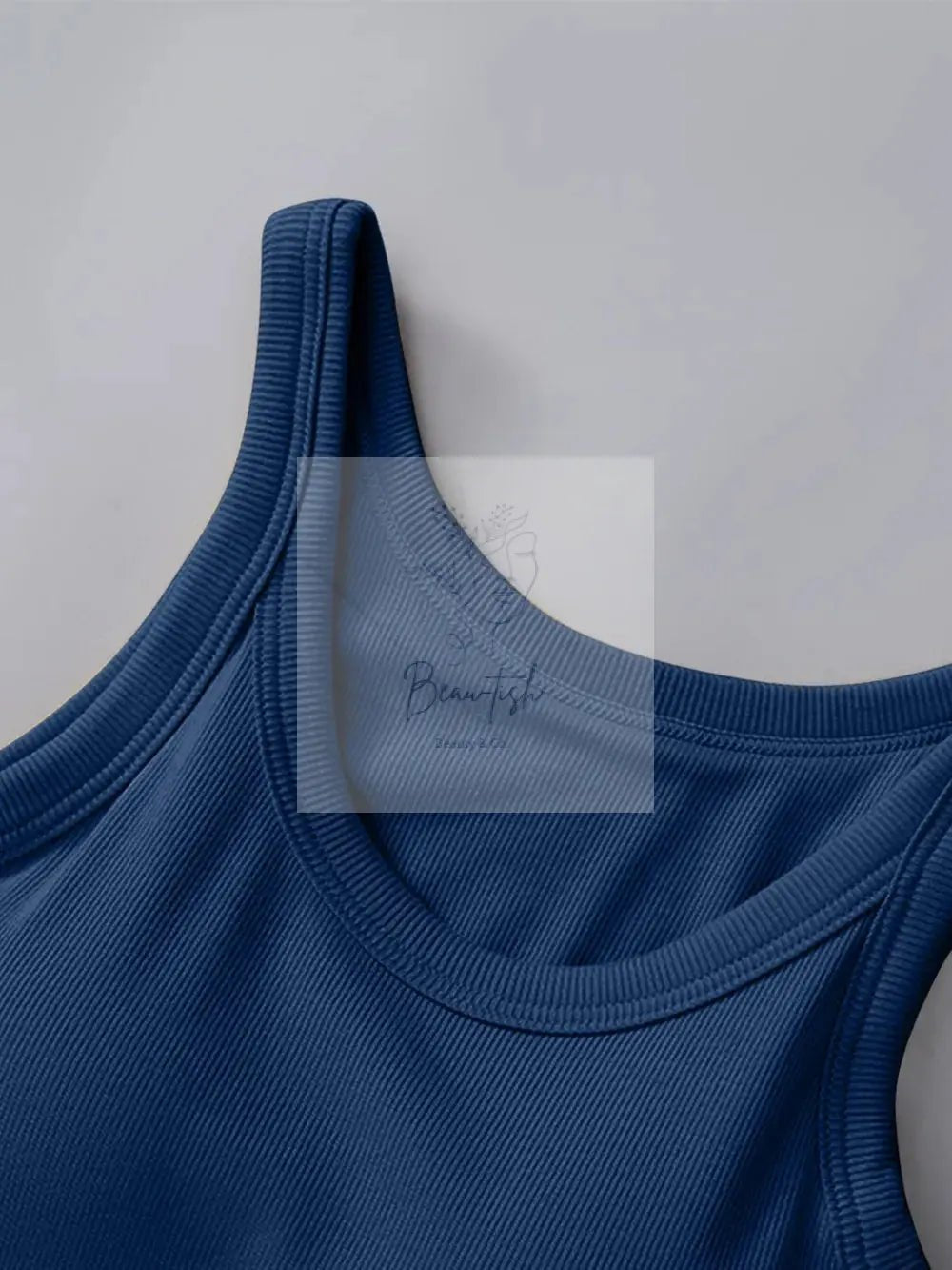 Round Neck Tank with Bra