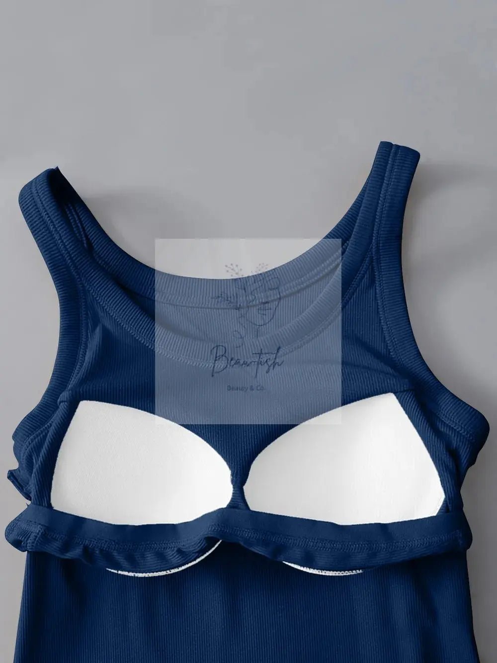 Round Neck Tank with Bra