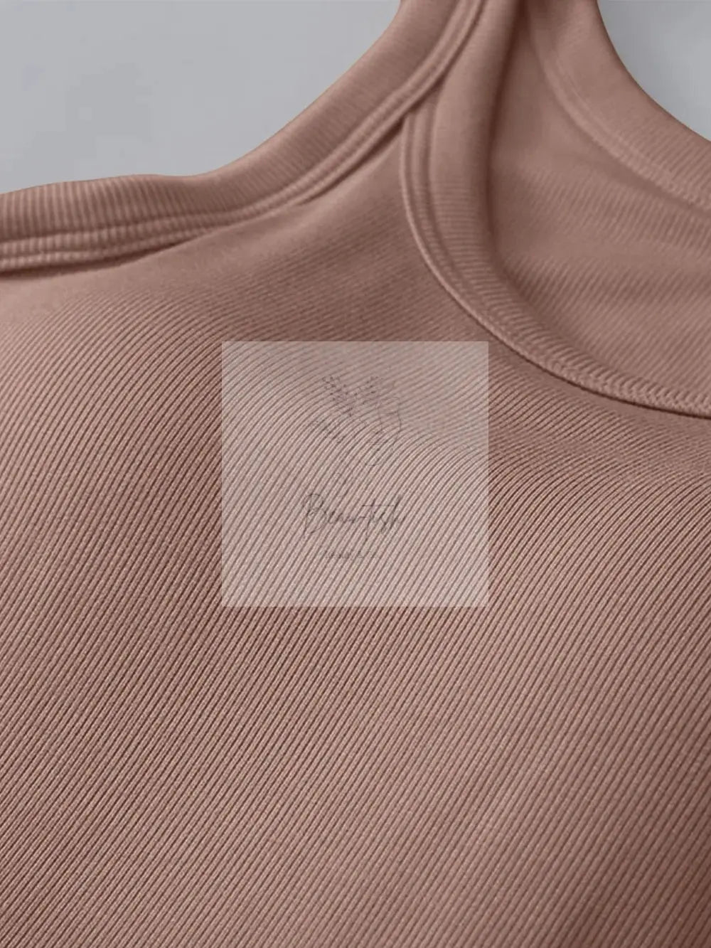 Round Neck Tank with Bra