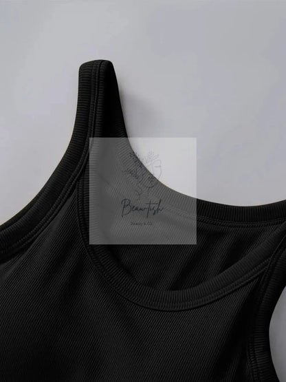 Round Neck Tank with Bra