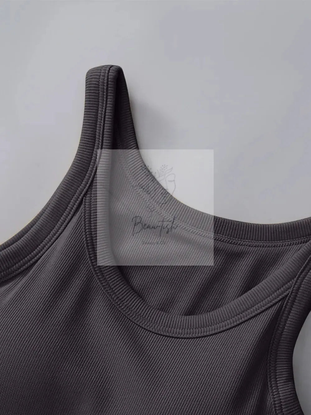 Round Neck Tank with Bra
