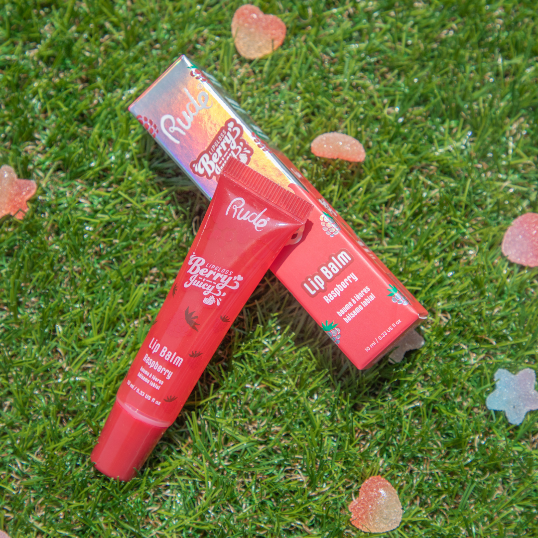 RUDE Berry Juicy Lip Balm Glossy Moisturizing 10mL