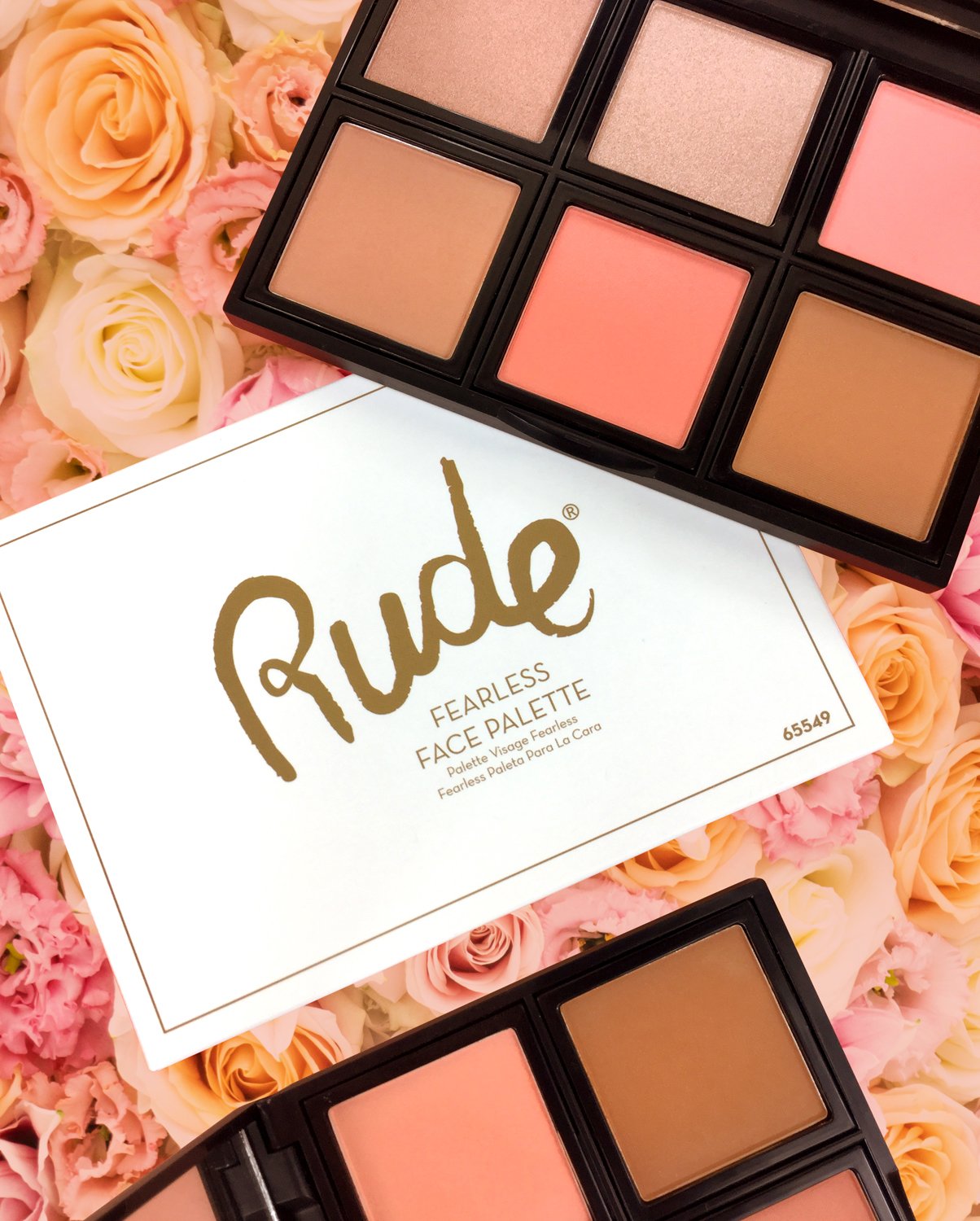RUDE Fearless Face Palette 0.634 oz