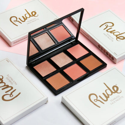 RUDE Fearless Face Palette 0.634 oz