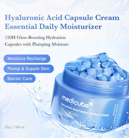 Medicube Hyaluronic Moisturizing Capsule Gel Cream 55g