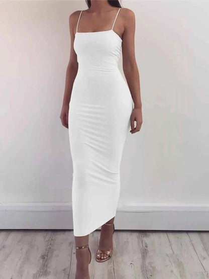 Sleeveless Bodycon Midi Dress