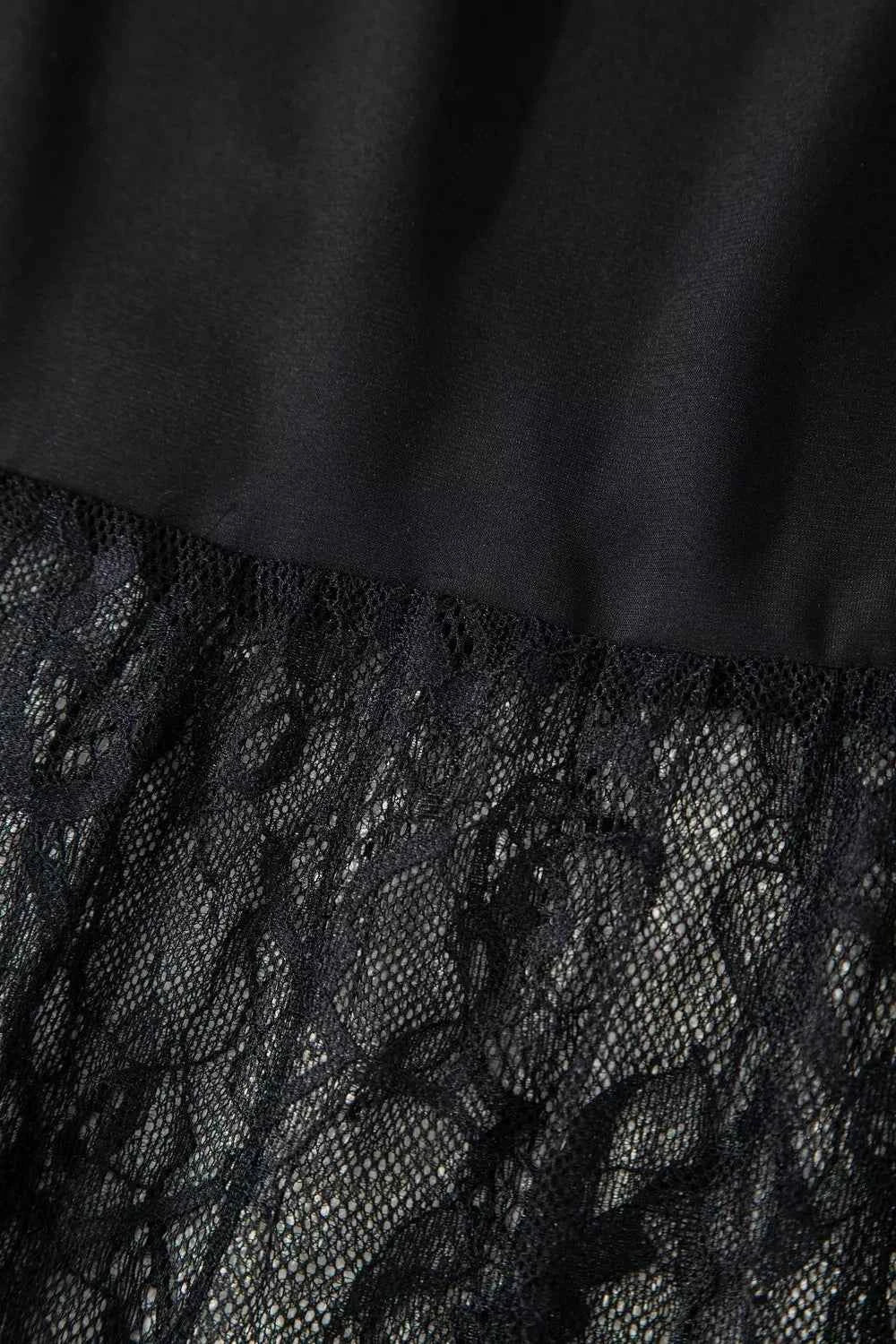 Sleeveless Sheer Floral Lace Patchwork Maxi Dress