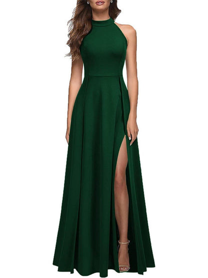 Sleeveless Slit Maxi Dress