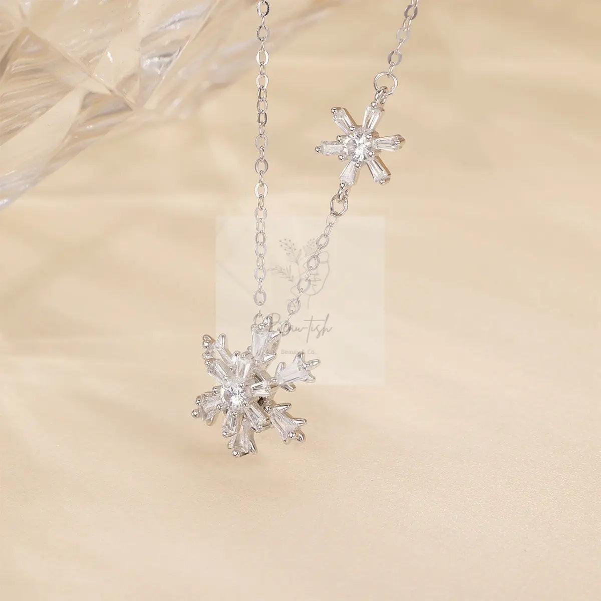 Snowflake Pendant Necklace