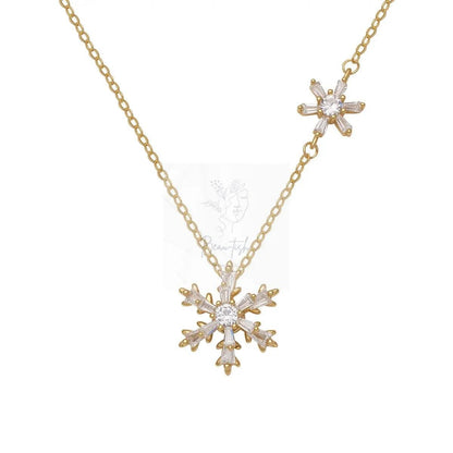 Snowflake Pendant Necklace