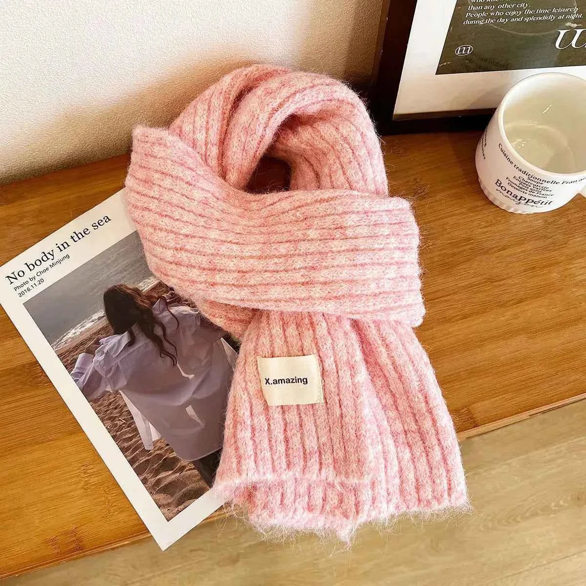 Soft Knit Winter Scarf