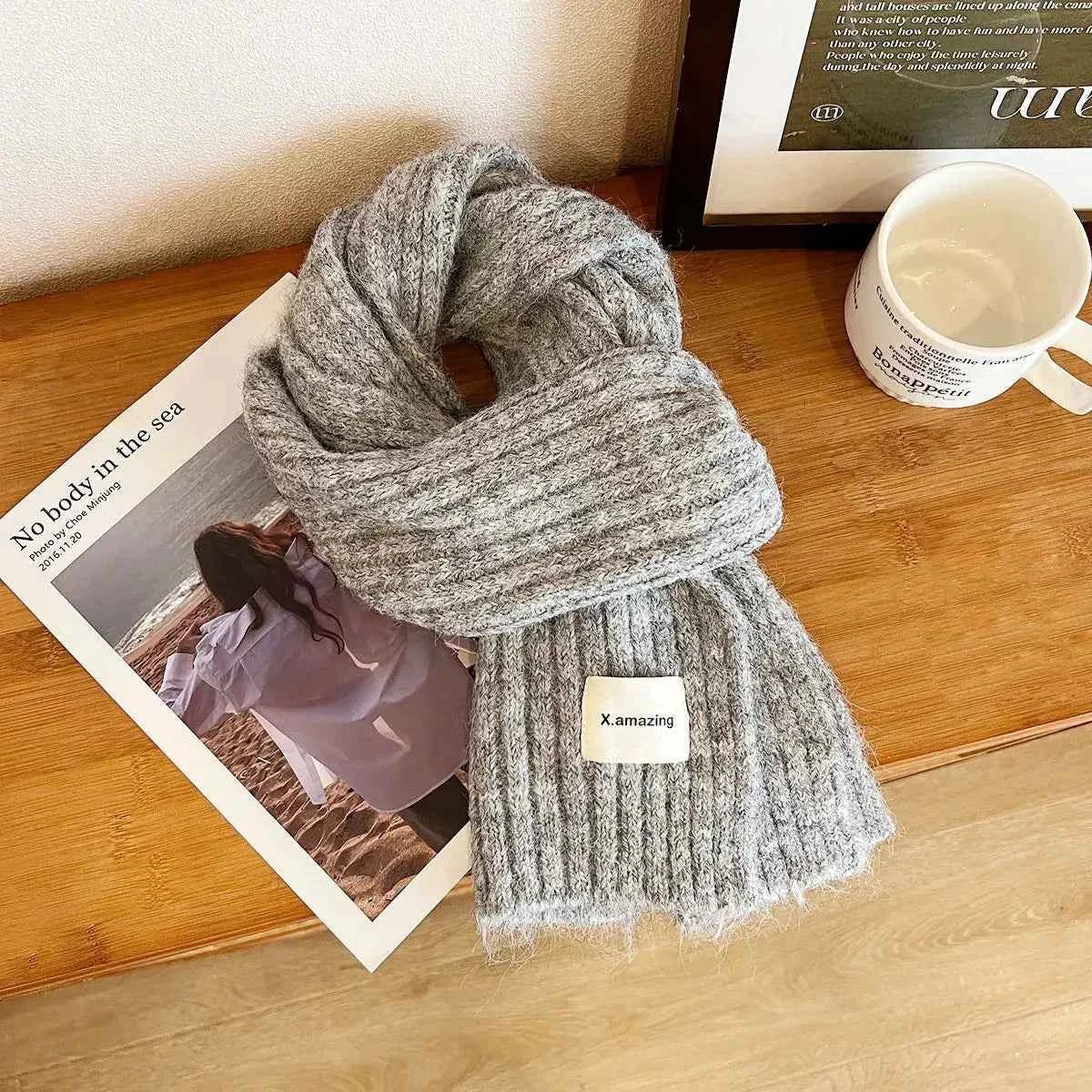 Soft Knit Winter Scarf