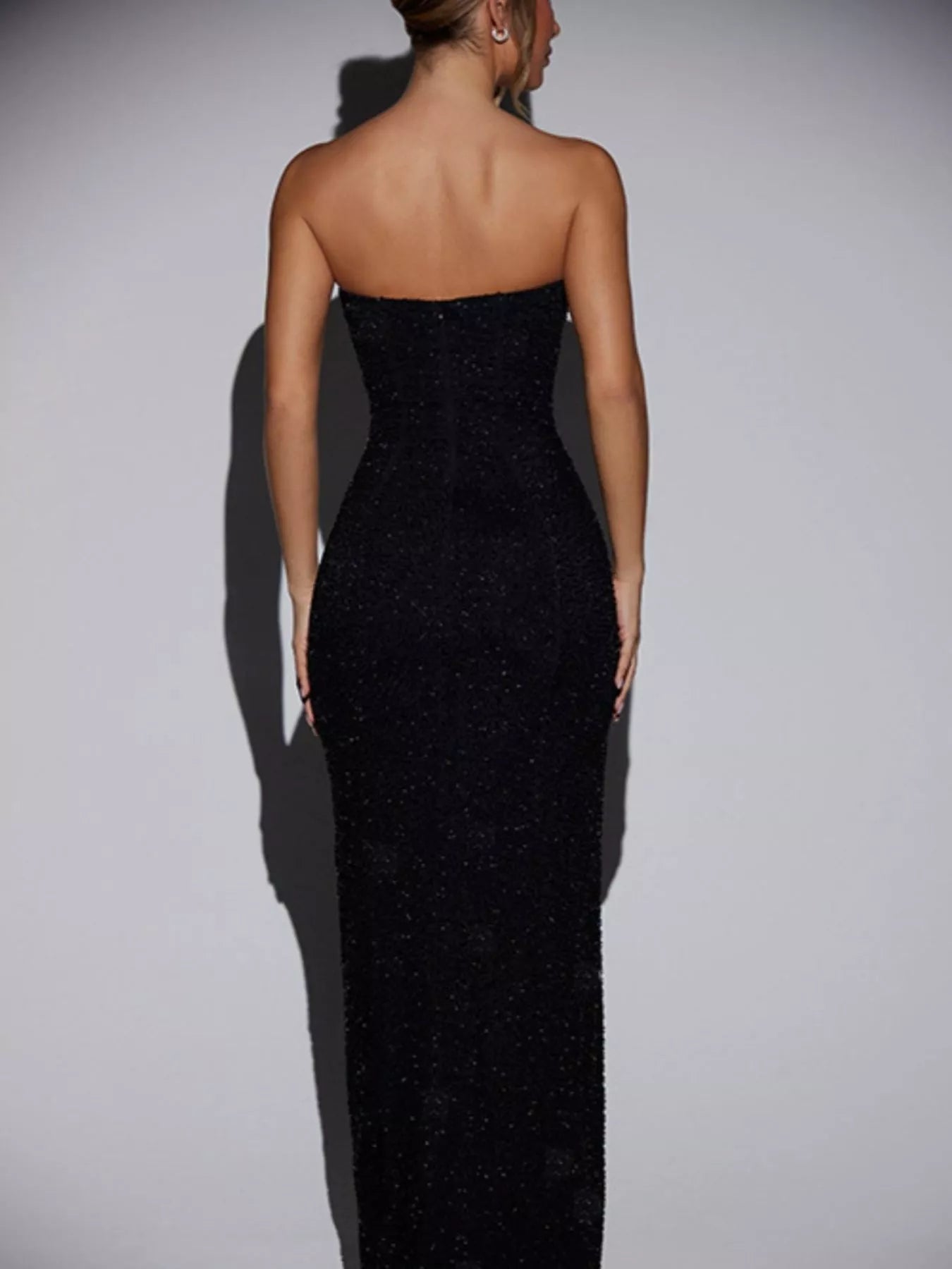 Tube Maxi Dress With Split