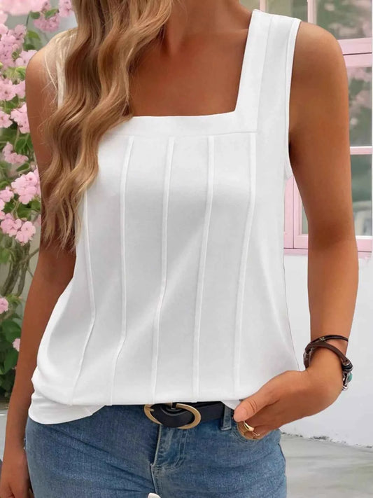 Square Neck Tank Top