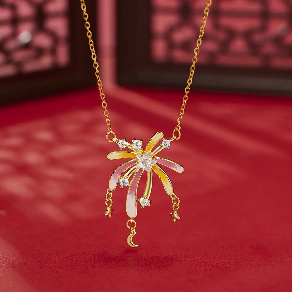 Starburst Pendant Necklace
