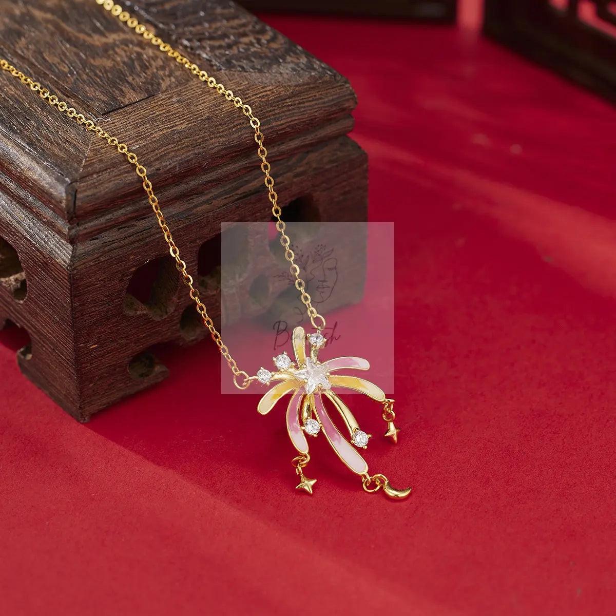 Starburst Pendant Necklace