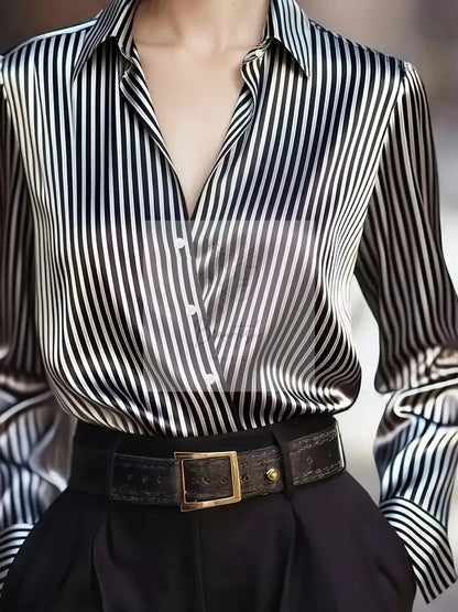 Striped Long Sleeve Shirt