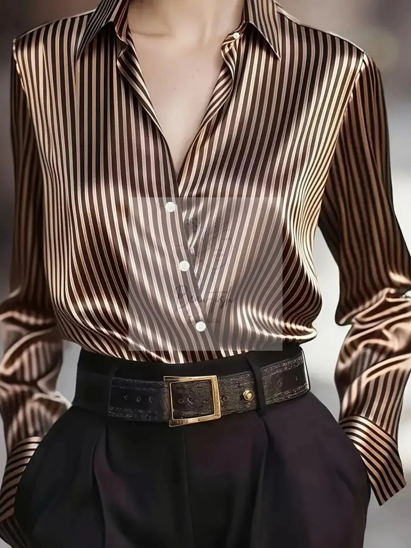 Striped Long Sleeve Shirt