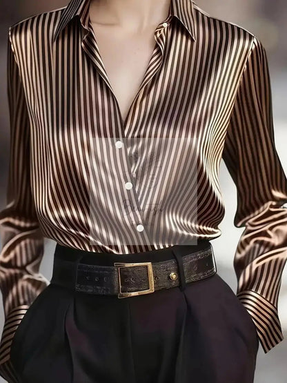 Striped Long Sleeve Shirt