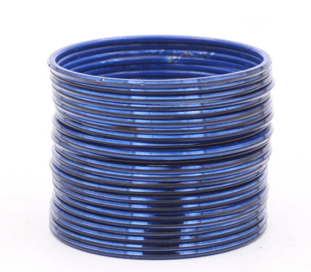 Studded Aluminium Bangle Set