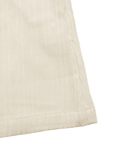 Surplice Short Sleeve Midi Dress