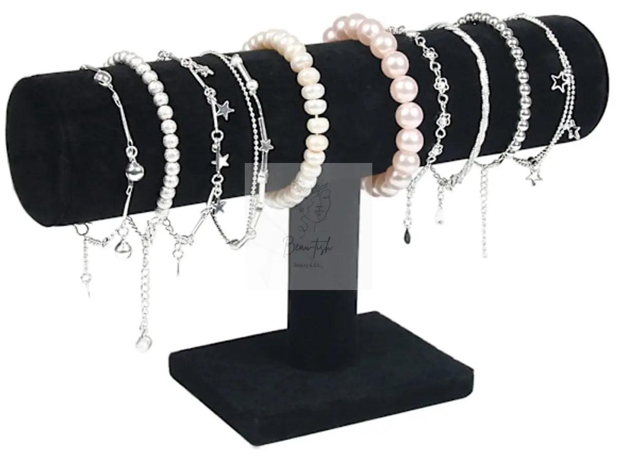 T-Shaped Jewelry Display Stand