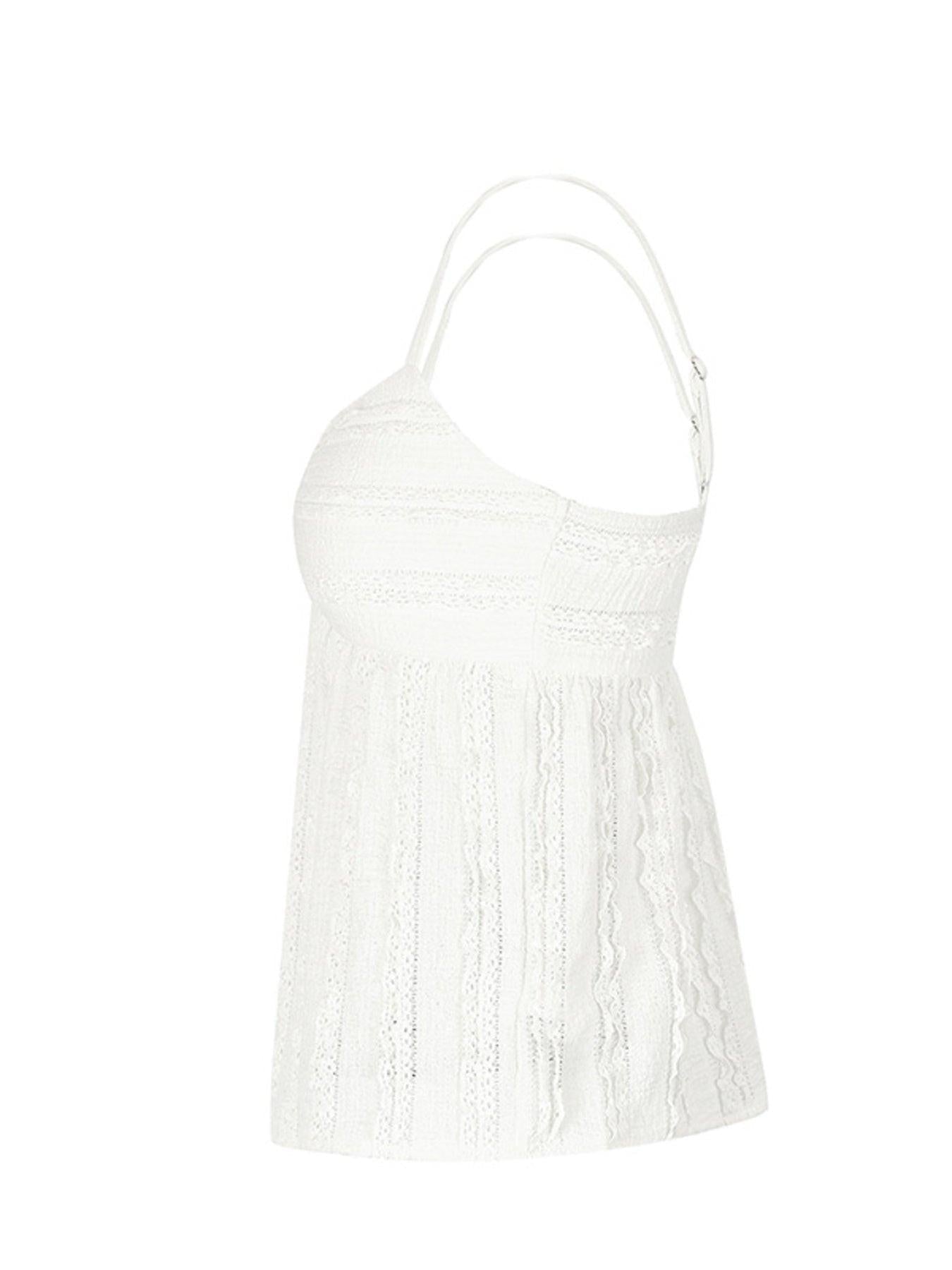 Textured Sweetheart Neck Cami