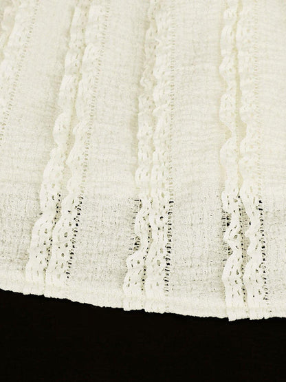Textured Sweetheart Neck Cami