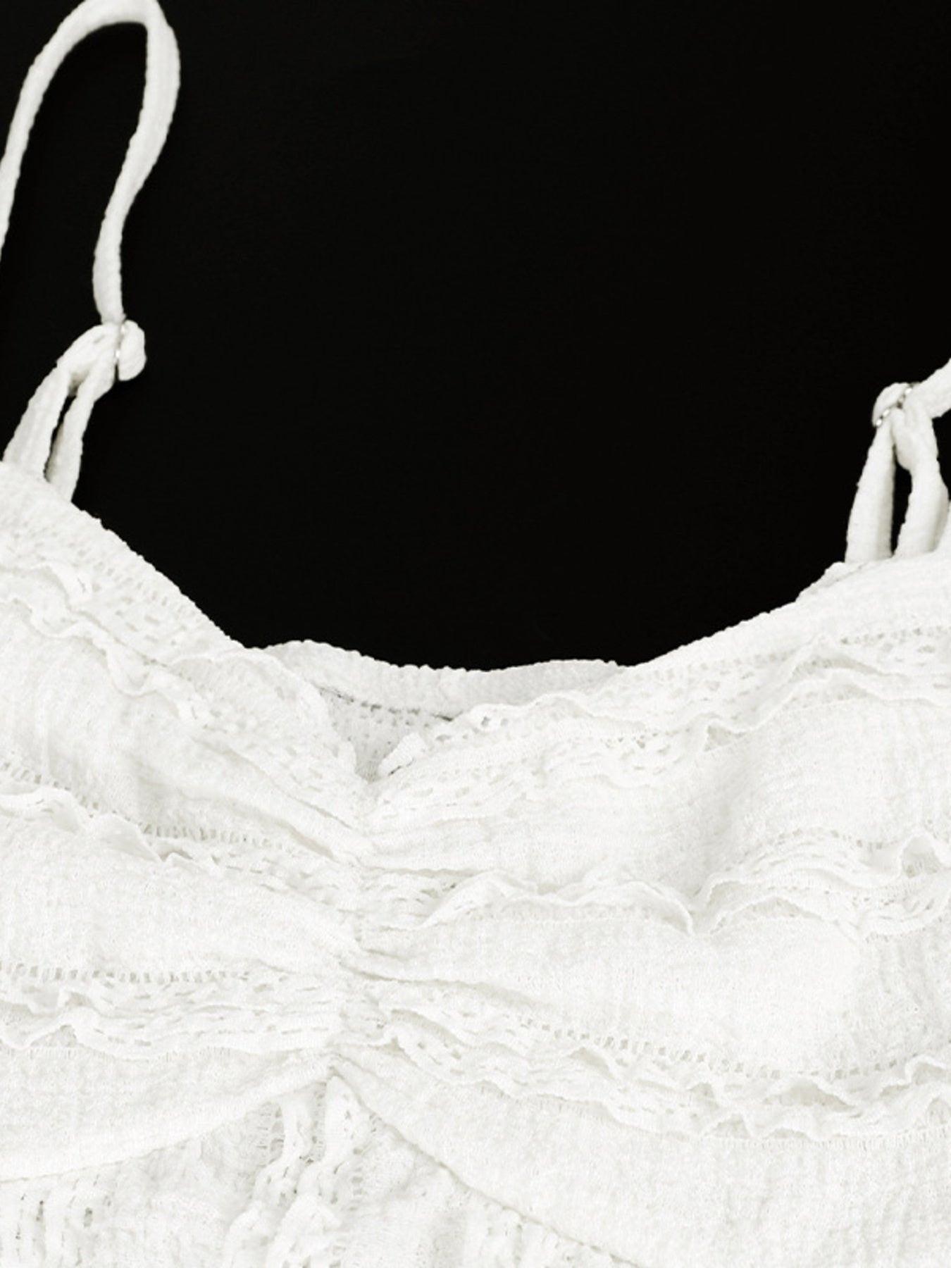 Textured Sweetheart Neck Cami
