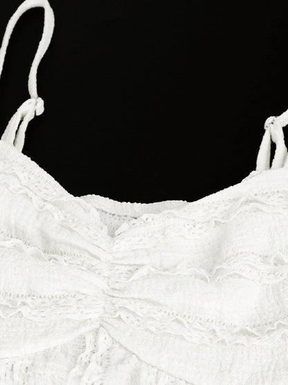 Textured Sweetheart Neck Cami