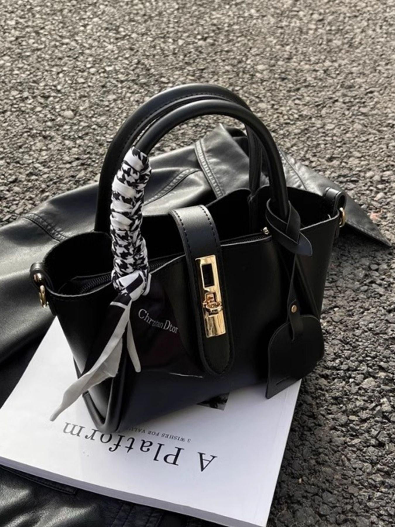Top Handle Crossbody Bag