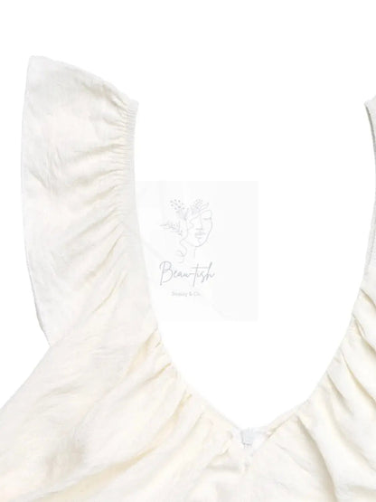 V-Neck Sleeveless Tiered Dress
