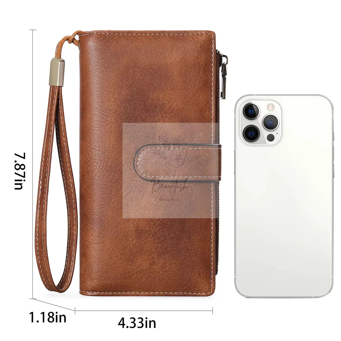 Vintage Style Leather Wallet